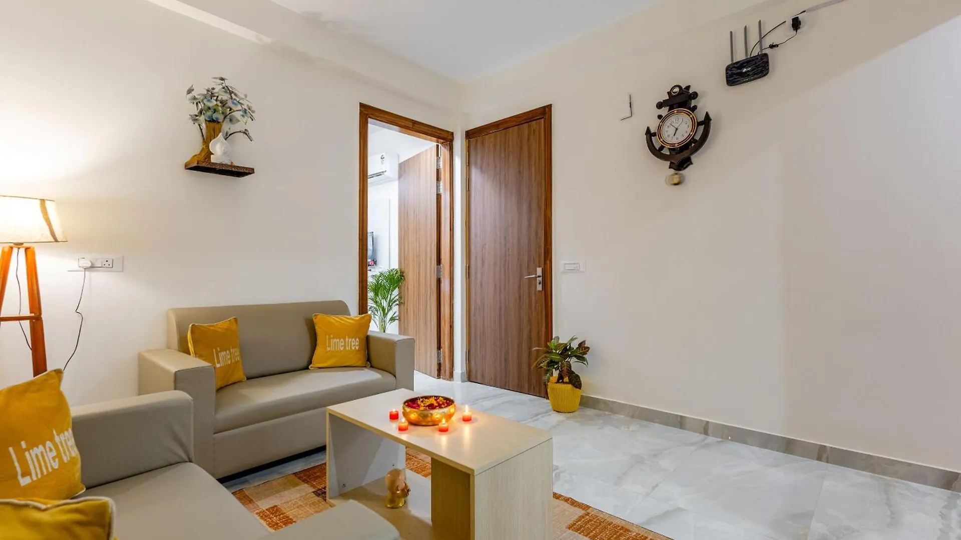 Lime Tree Luxury 2Bhk Serviced Apartment Near Artemis Hospital Gurgaon