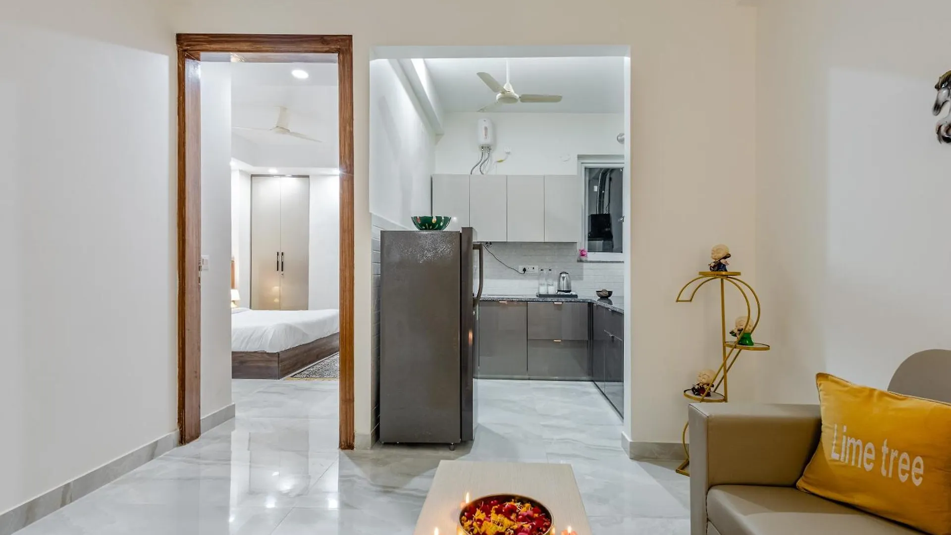 Lime Tree Luxury 2Bhk Serviced Apartment Near Artemis Hospital Gurgaon
